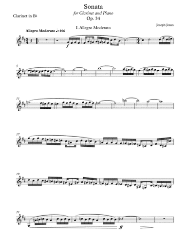 Sonata for Clarinet and Piano, Op. 34