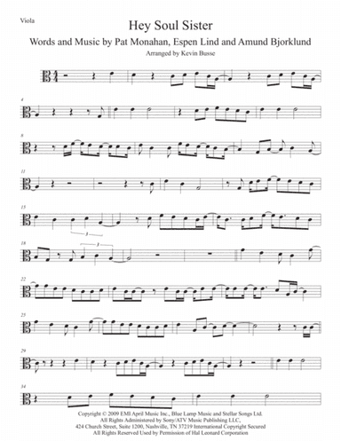 Hey, Soul Sister (arr. Kevin Busse)