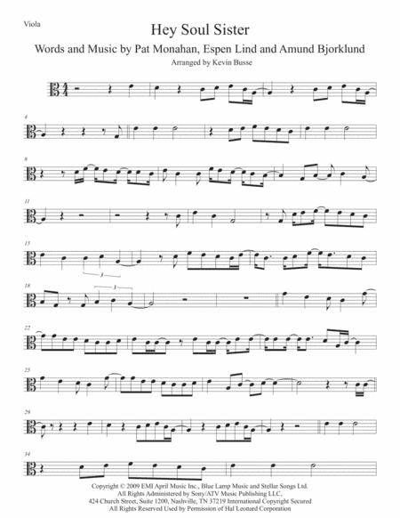 Hey, Soul Sister (arr. Kevin Busse)
