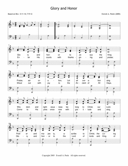 Glory and Honor