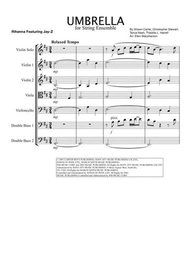 Umbrella (arr. Ellen Macpherson)