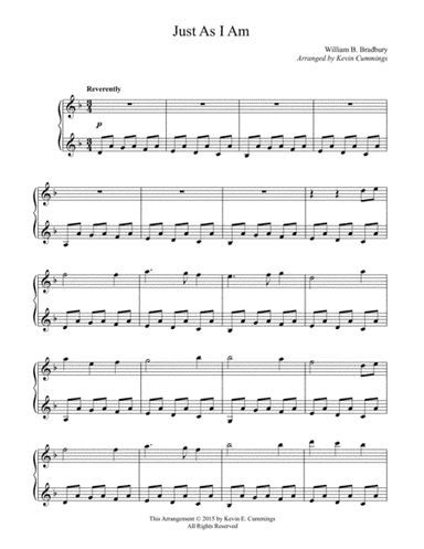Just As I Am (arr. Kevin Cummings)
