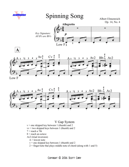 Spinning Song (arr. Scott Camp)