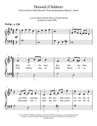 Dressed Children (arr. Joanna Mills)