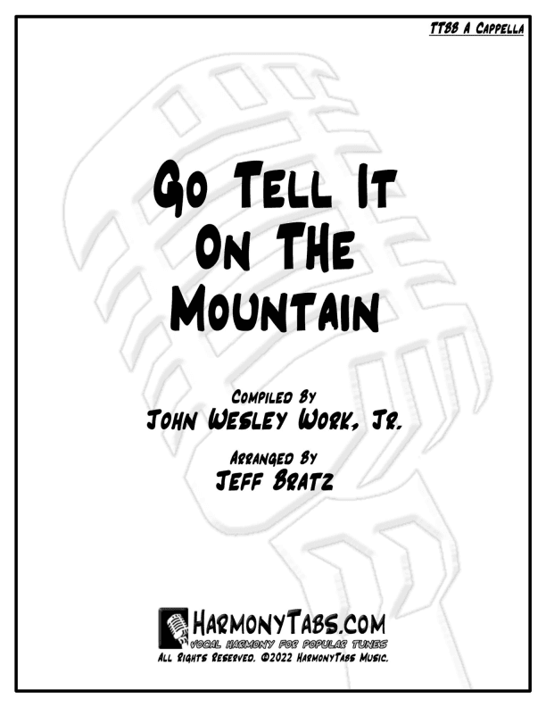 Go Tell It On The Mountain (arr. Jeff Bratz)