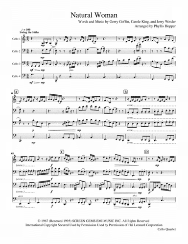 (You Make Me Feel Like) A Natural Woman (arr. Phyllis Hopper)