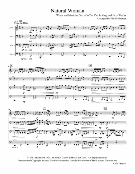 (You Make Me Feel Like) A Natural Woman (arr. Phyllis Hopper)