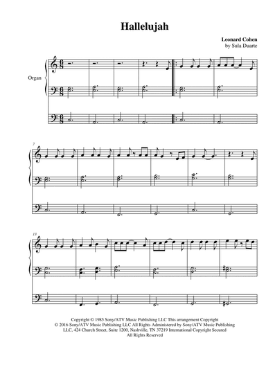 Hallelujah (arr. Sula Duarte)