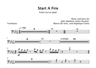 Start A Fire (arr. David Lartey)