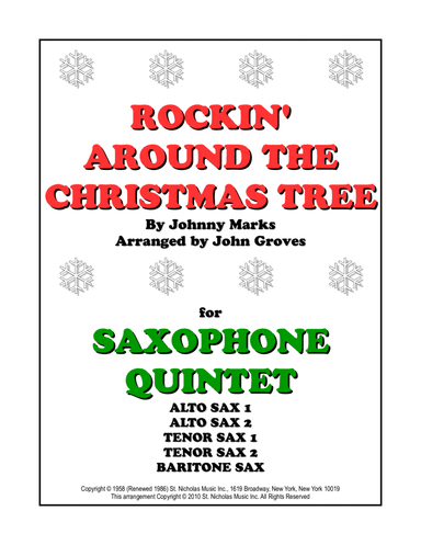 Rockin' Around The Christmas Tree (arr. John Groves)