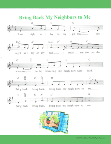 Bring Back My Neighbors to Me (arr. Hal Wright)