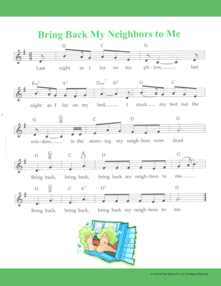 Bring Back My Neighbors to Me (arr. Hal Wright)