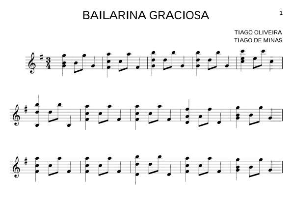 Bailarina Graciosa