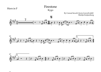 Firestone (arr. Sales)