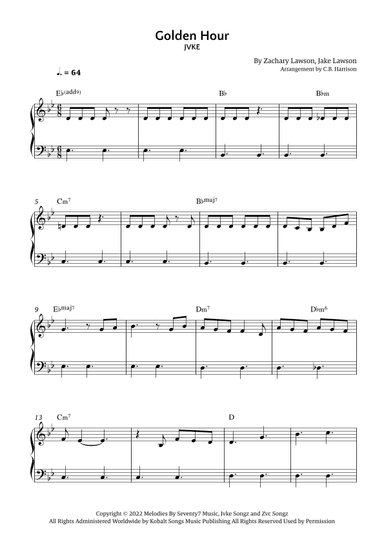 Golden Hour (arr. C. B. Harrison)