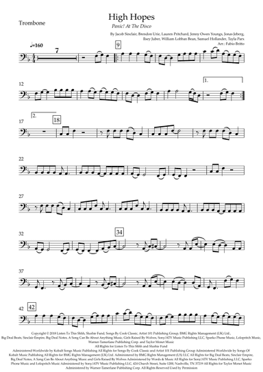 High Hopes (arr. Fabio Britto)