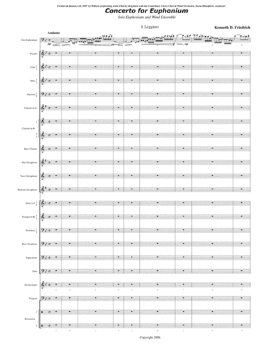Concerto for Euphonium