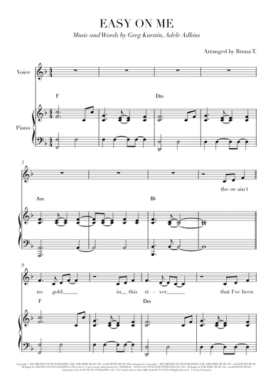 Easy On Me (arr. Bruna T.)