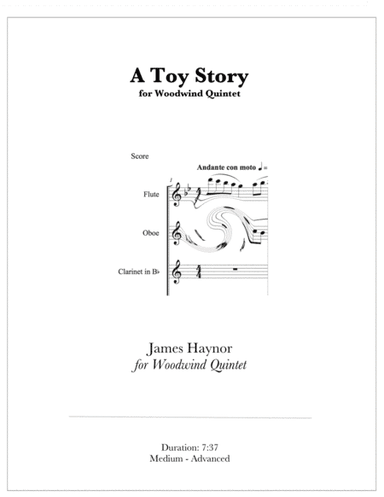 A Toy Story (arr. James Haynor)