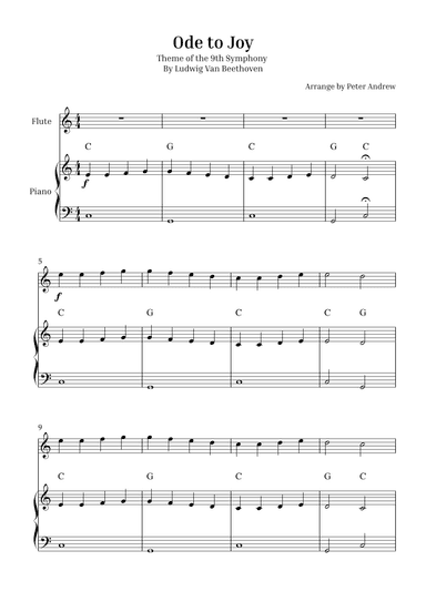 Ode to Joy (arr. Peter Andrew)