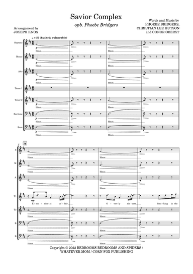 Savior Complex (arr. Joseph Knox)