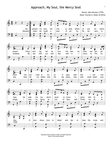 Approach, My Soul, the Mercy Seat