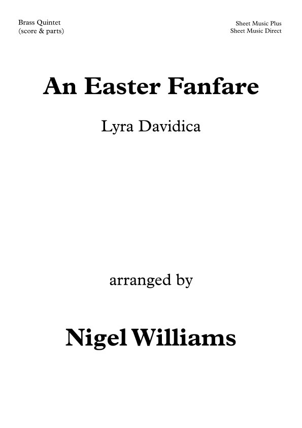 An Easter Fanfare, Lyra Davidica, for Brass Quintet (arr. Nigel Williams)