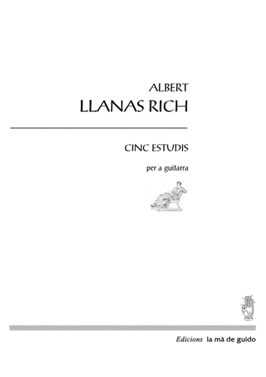 Cinc estudis per a guitarra