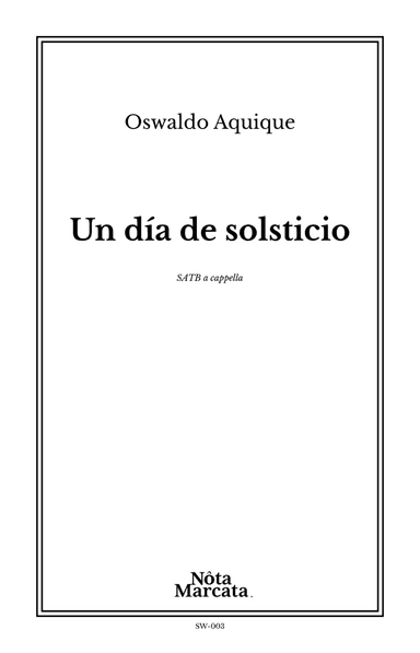 Un día de solsticio