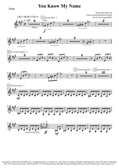 You Know My Name from CASINO ROYALE (arr. Jan Angermüller)