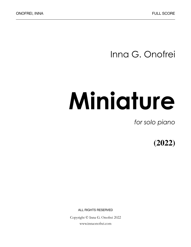 Miniature