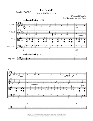 L-o-v-e (arr. Sherry Lewis)