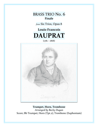 TRIO No. 6, Op. 8: Finale (arr. Becky Dugan)