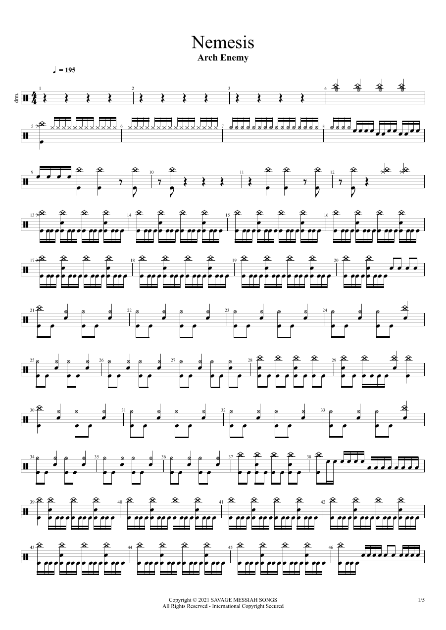 Nemesis (arr. Cyril Mayer)