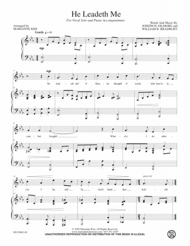 He Leadeth Me (arr. Marianne Kim)