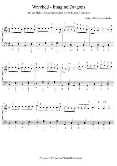 Wrecked (arr. Tiago Godinho)
