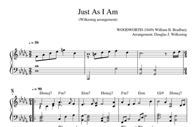 Just As I Am - Wilkening arrangement (arr. Douglas J. Wilkening)