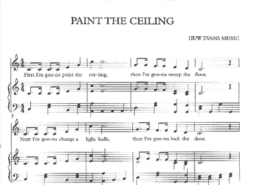 PAINT THE CEILING