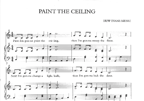 PAINT THE CEILING