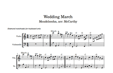 Wedding March (arr. Claire McCarthy)