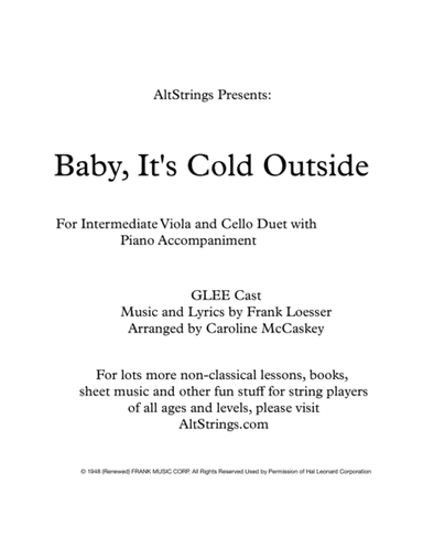 Baby, It's Cold Outside (arr. Caroline McCaskey)