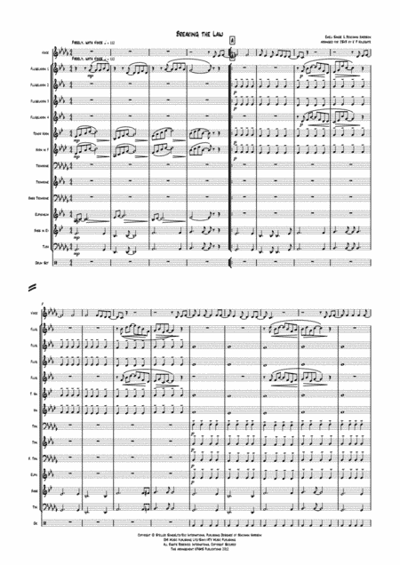 Breaking The Law (arr. Kevin P Holdgate)