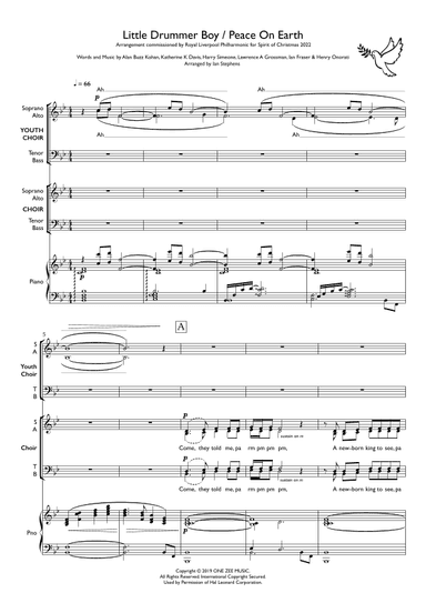 Little Drummer Boy / Peace On Earth (arr. Ian Stephens)