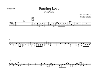 Burning Love (arr. Fabio Britto)