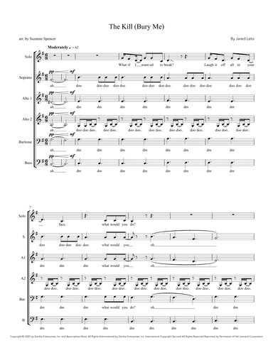 The Kill (bury Me) (arr. Suzanne Spencer)