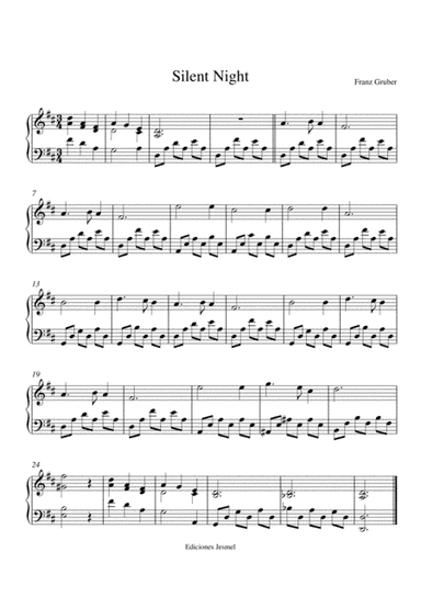 Silent Night (arr. Jesús Meléndez)