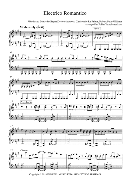 Electrico Romantico (arr. Polina Yemelianenkova)