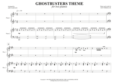 Ghostbusters (arr. Art.o Artaud)