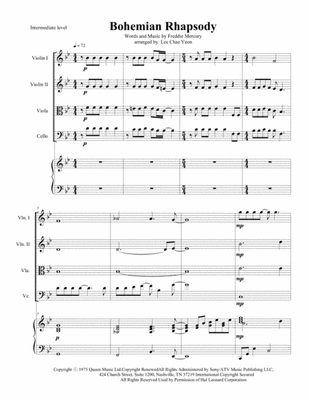 Bohemian Rhapsody (arr. Happyppo Music)