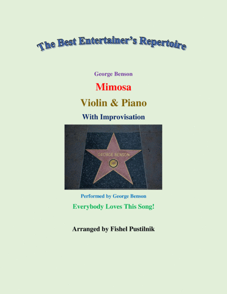 Mimosa (arr. Fishel Pustilnik)